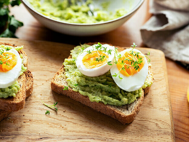 Toast mit Avocado