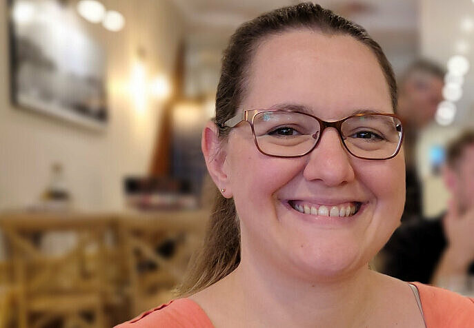 Christina D. vor der Almased Diät